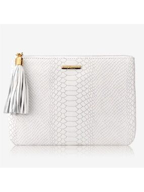GiGi New York Uber leather clutch.